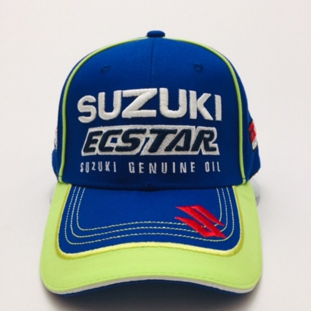 Blue and Green Men's Cap